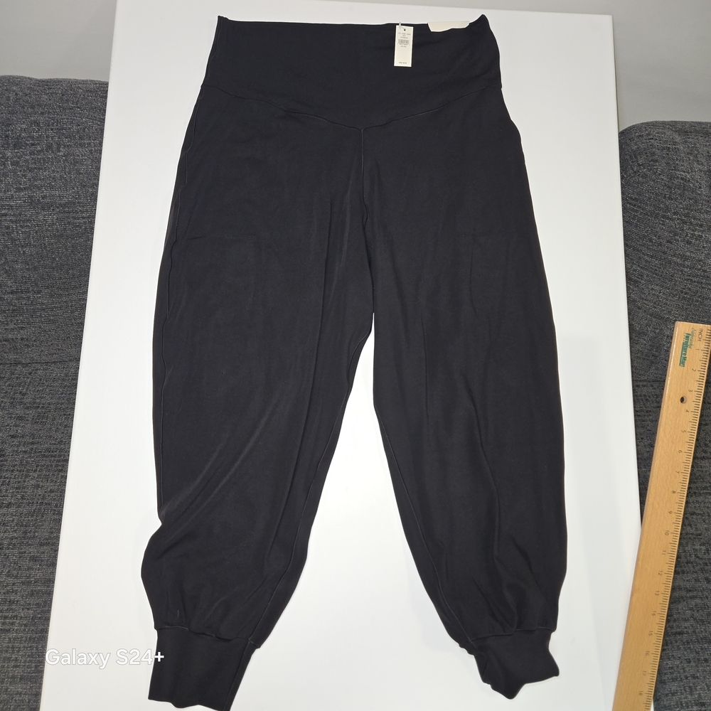 NWT AERIE XXL Black Jogger Pants with High Waist